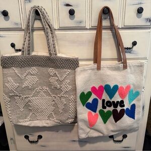 Lot Of Two Sugarboo & Company Tote Bags